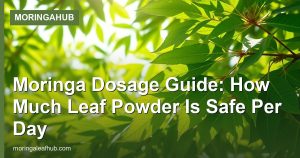 Moringa Dosage Guide: How Much Leaf Powder Is Safe Per Day