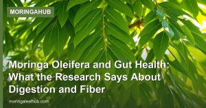 Moringa Oleifera and Gut Health: What the Research Says About Digestion and Fiber