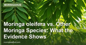 Moringa oleifera vs. Other Moringa Species: What the Evidence Shows