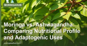 Moringa vs. Ashwagandha: Comparing Nutritional Profile and Adaptogenic Uses