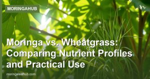 Moringa vs. Wheatgrass: Comparing Nutrient Profiles and Practical Use