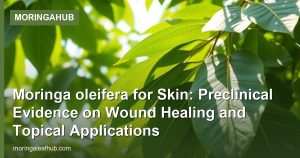 Moringa oleifera for Skin: Preclinical Evidence on Wound Healing and Topical Applications